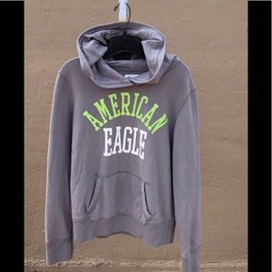 American Eagle grey hoodie